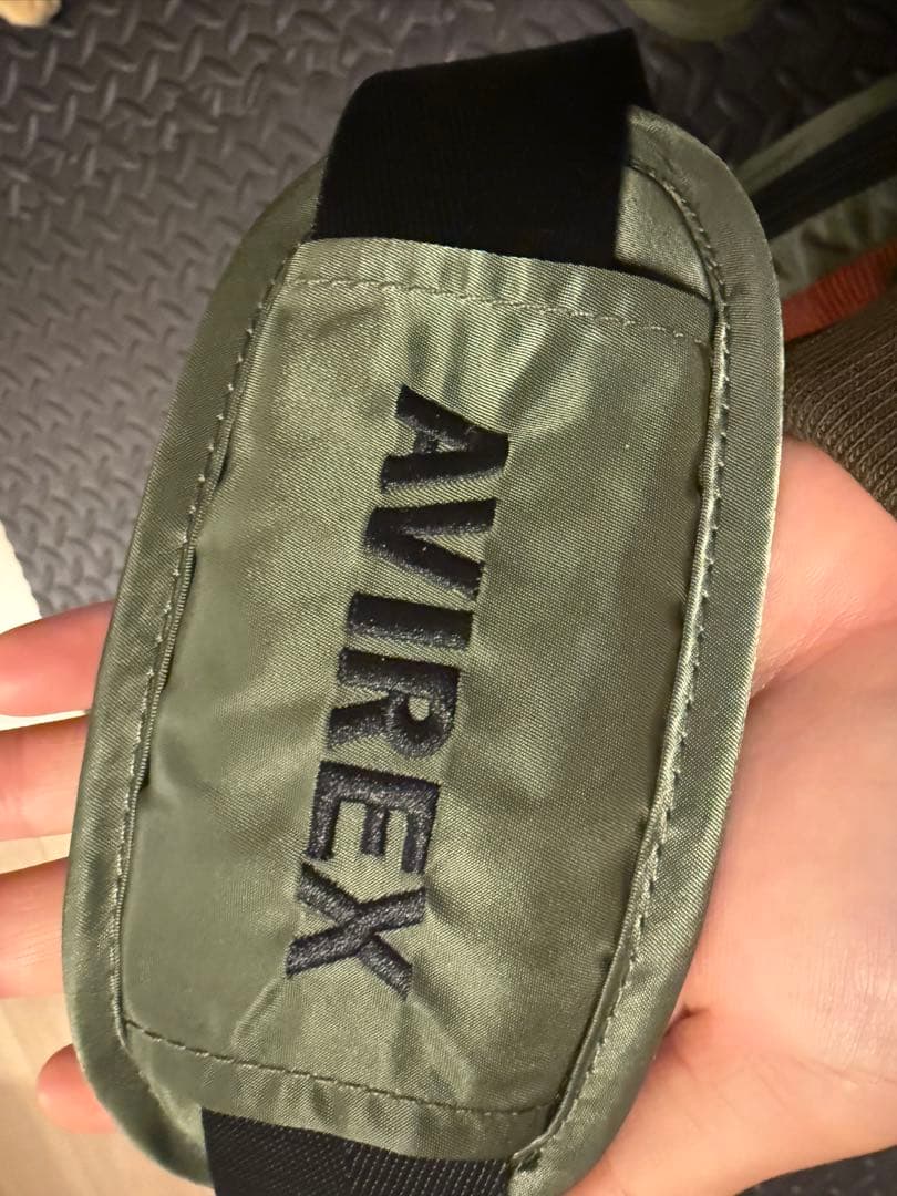 AVIREX オリーブグリーン ボストンバック(ペット用)
