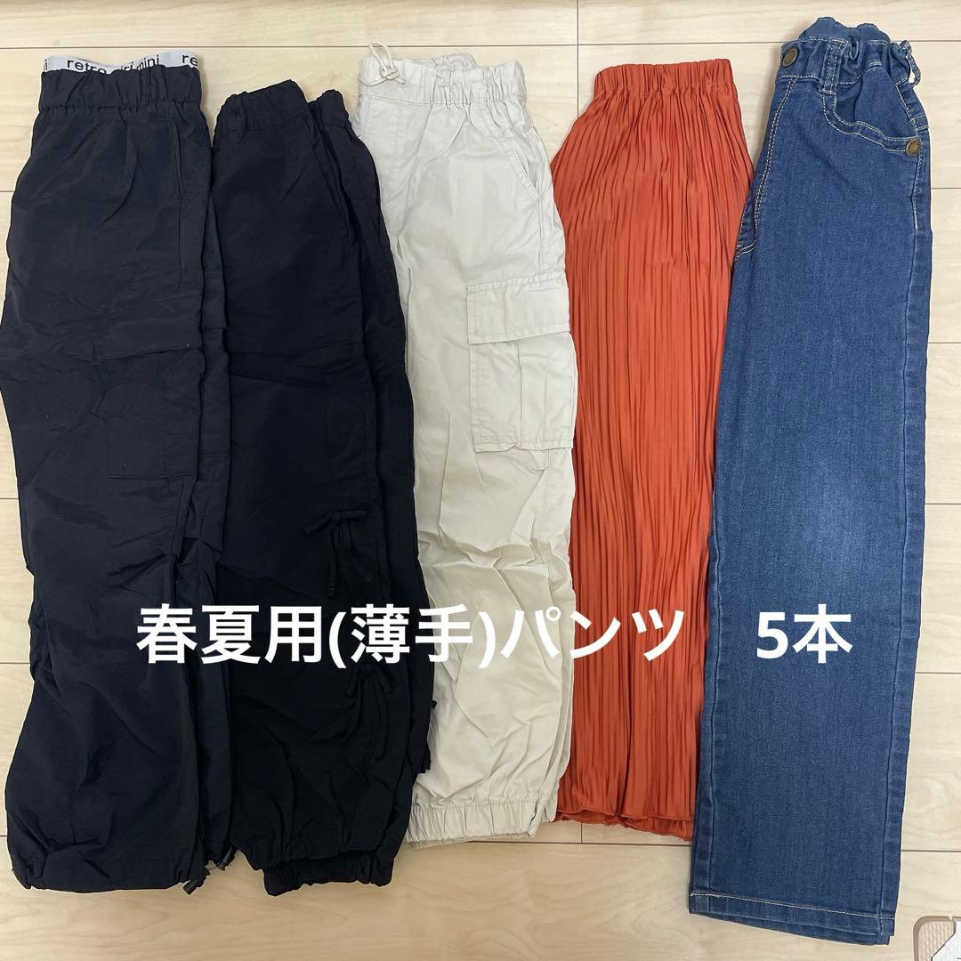 女の子 130サイズ 春夏多め 服 まとめ売り グローバルワーク Tシャツ