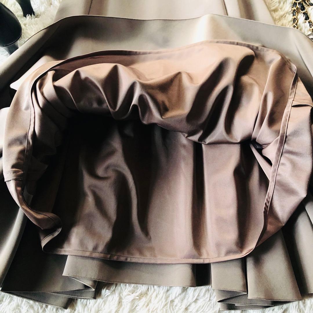 未使用✨フォクシー 半袖ワンピース Aライン 19年 エスプレッソ 40