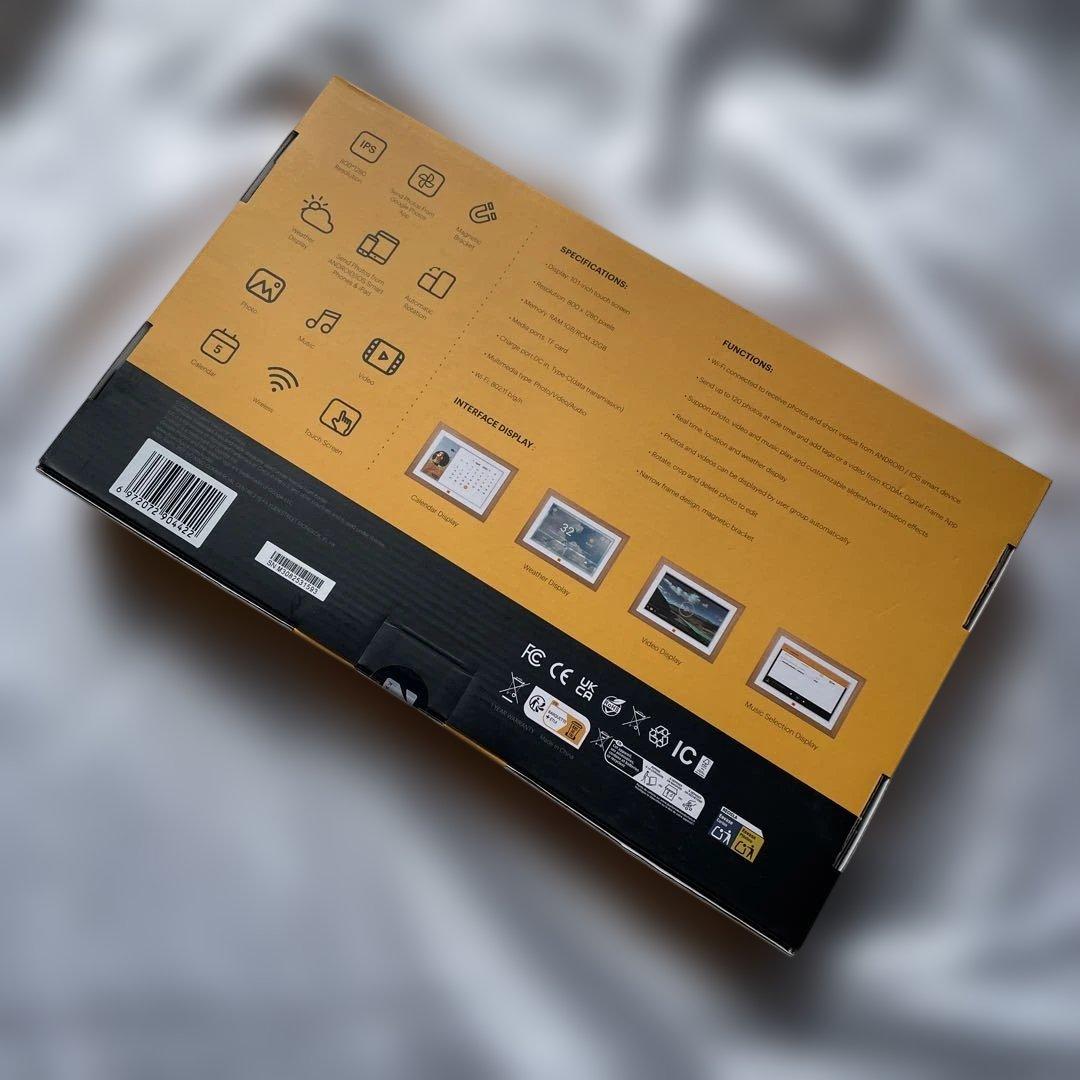 新品未使用未開封の美品　Kodak 10インチフォトフレーム RCF-1018W