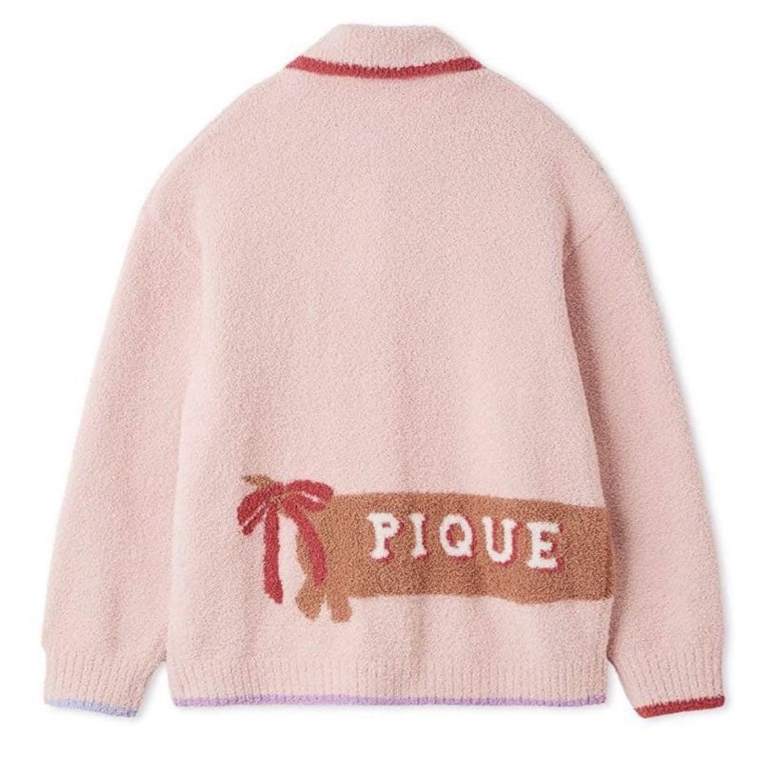 【新品】 ジェラピケ ベビモコダックスフンドジャガードカーディガン ダックス