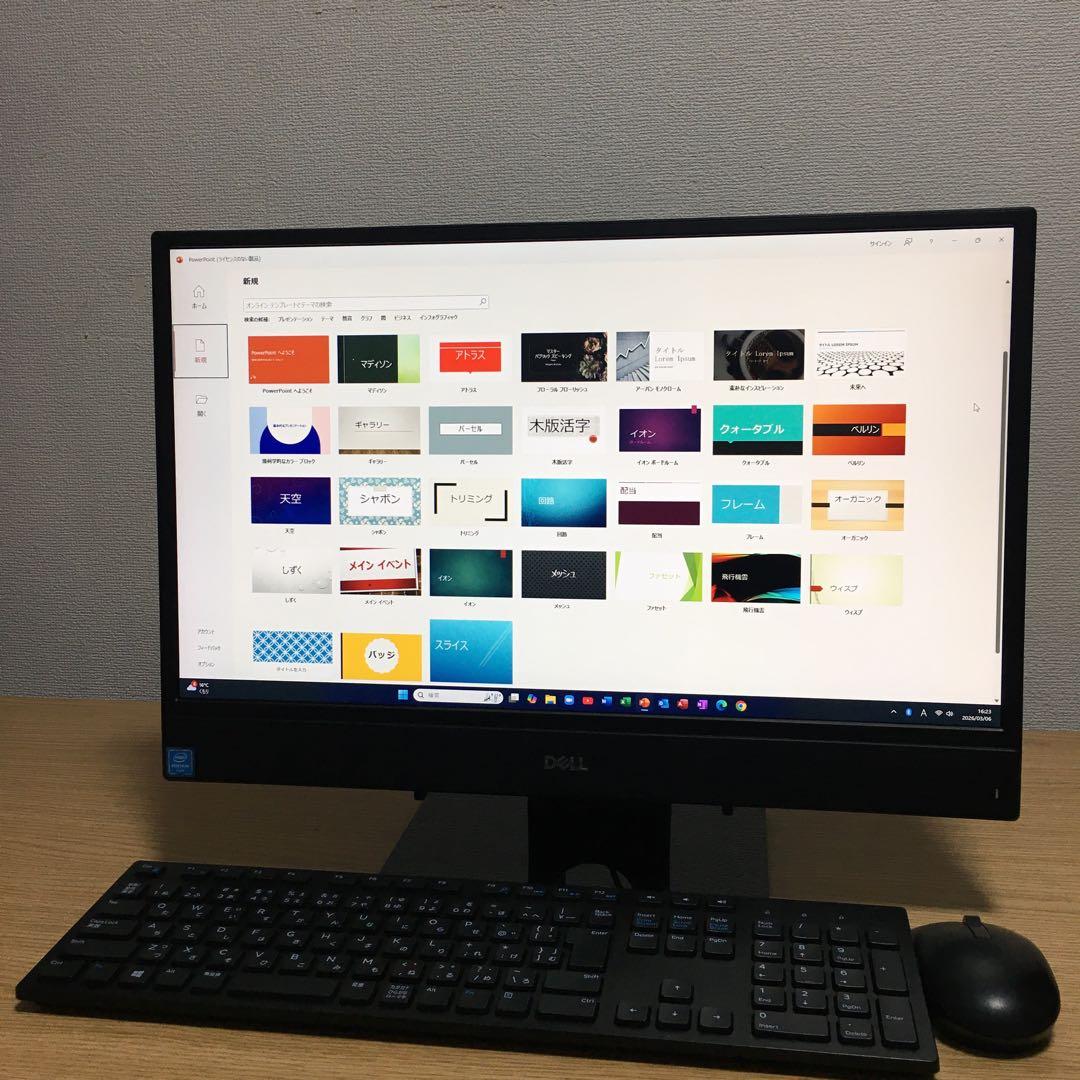 DELL inspiron Win11 8Gメモリ SSD512G 21.5'