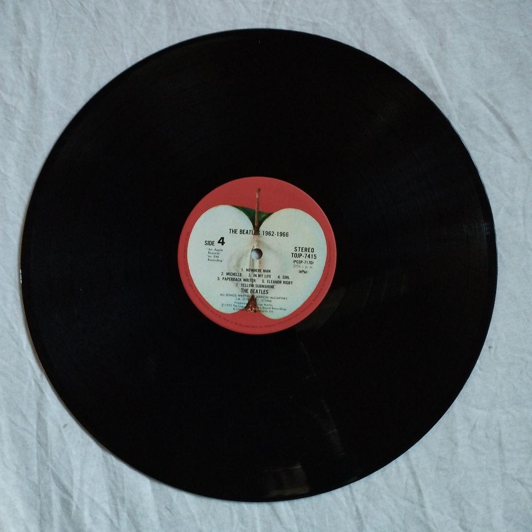 レコード　国内盤　オデオン　赤盤　LP　2枚組　ビートルズ　送料込み