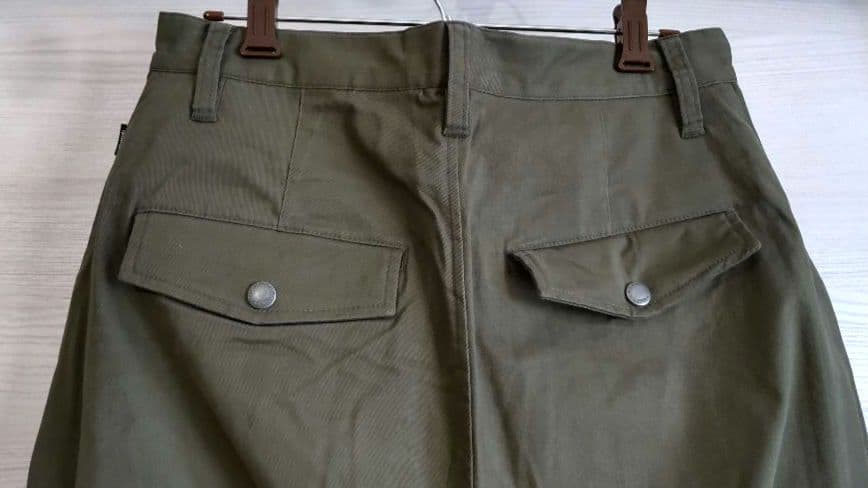 美品 グラム glamb ストレッチ 乗馬 パンツ カーキ ミリタリー サルエル