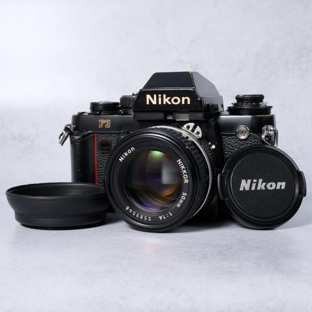 Nikon F3 ベンツグリップ / Ai-S NIKKOR 50mm F1.4