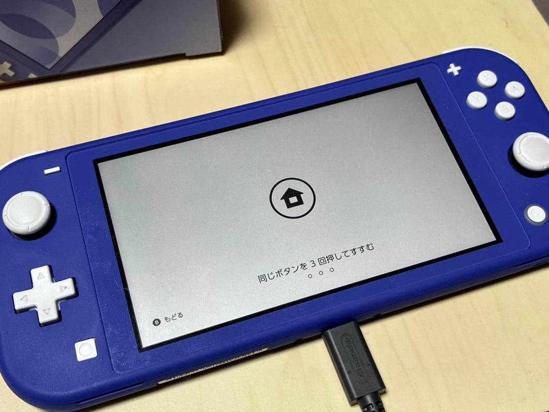 任天堂Switchライト本体　箱付　充電器付　スイッチ　Nintendo