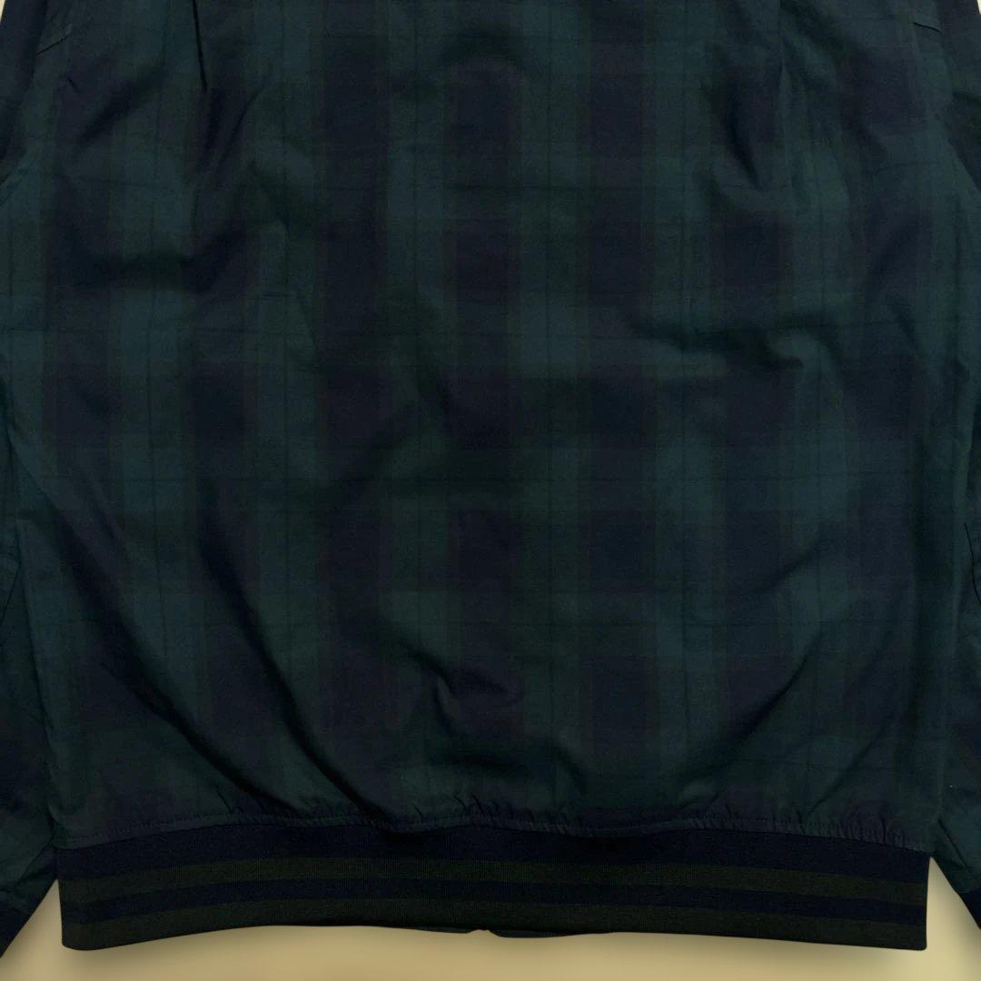 FRED PERRY×BEAMS / ハリントンジャケット ブラックウォッチ L