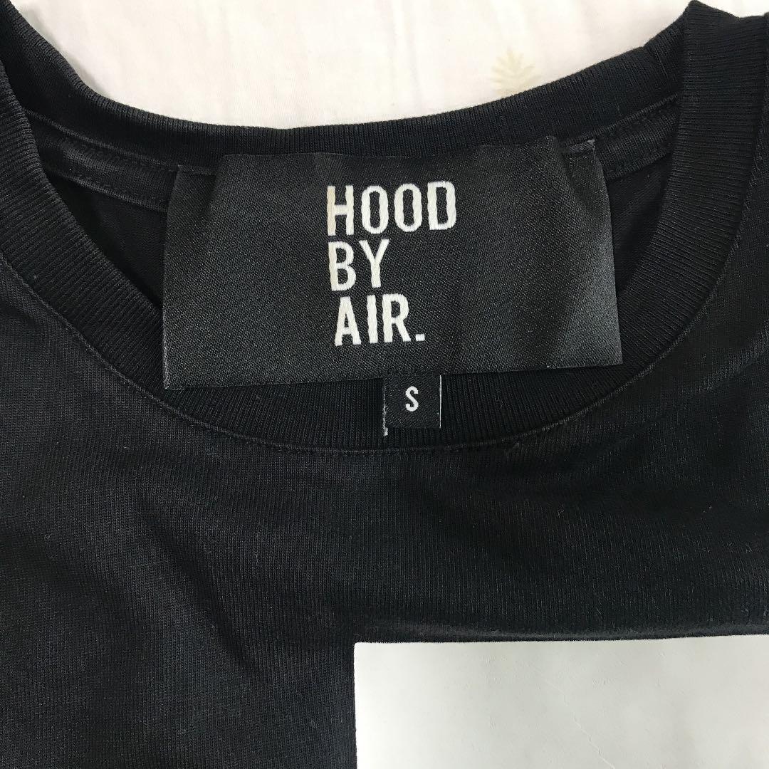[入手困難]HOOD BY AIR Tシャツ ブラック Sサイズ