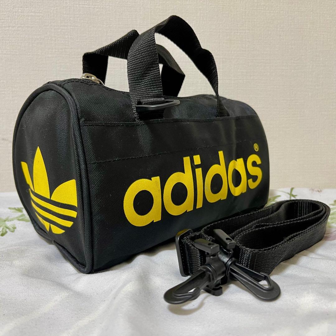 adidas アディダス ミニドラムバッグ デサント製
