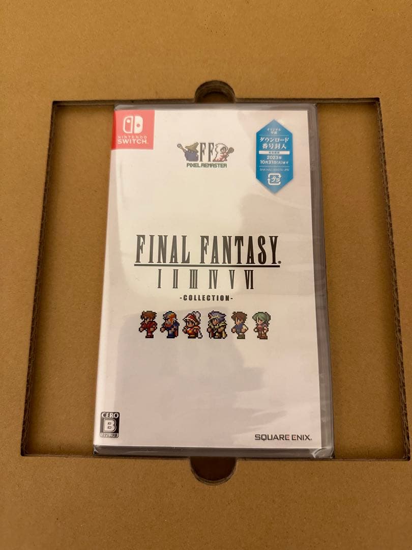 新品 SwitchファイナルファンタジーI-VI ピクセルリマスター 特装版