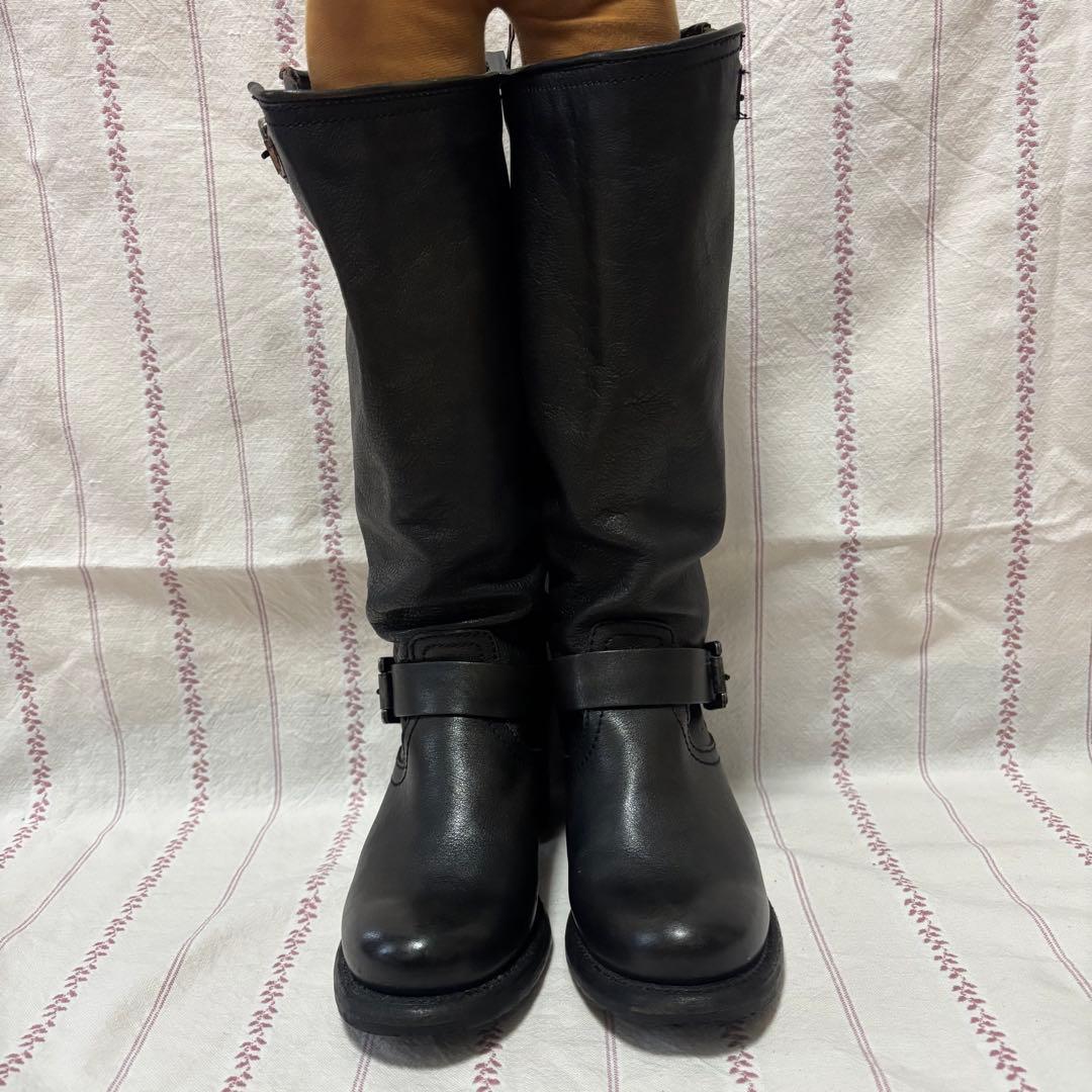 FRYE フライ エンジニアロングブーツ 22.5cm 本革Mexico