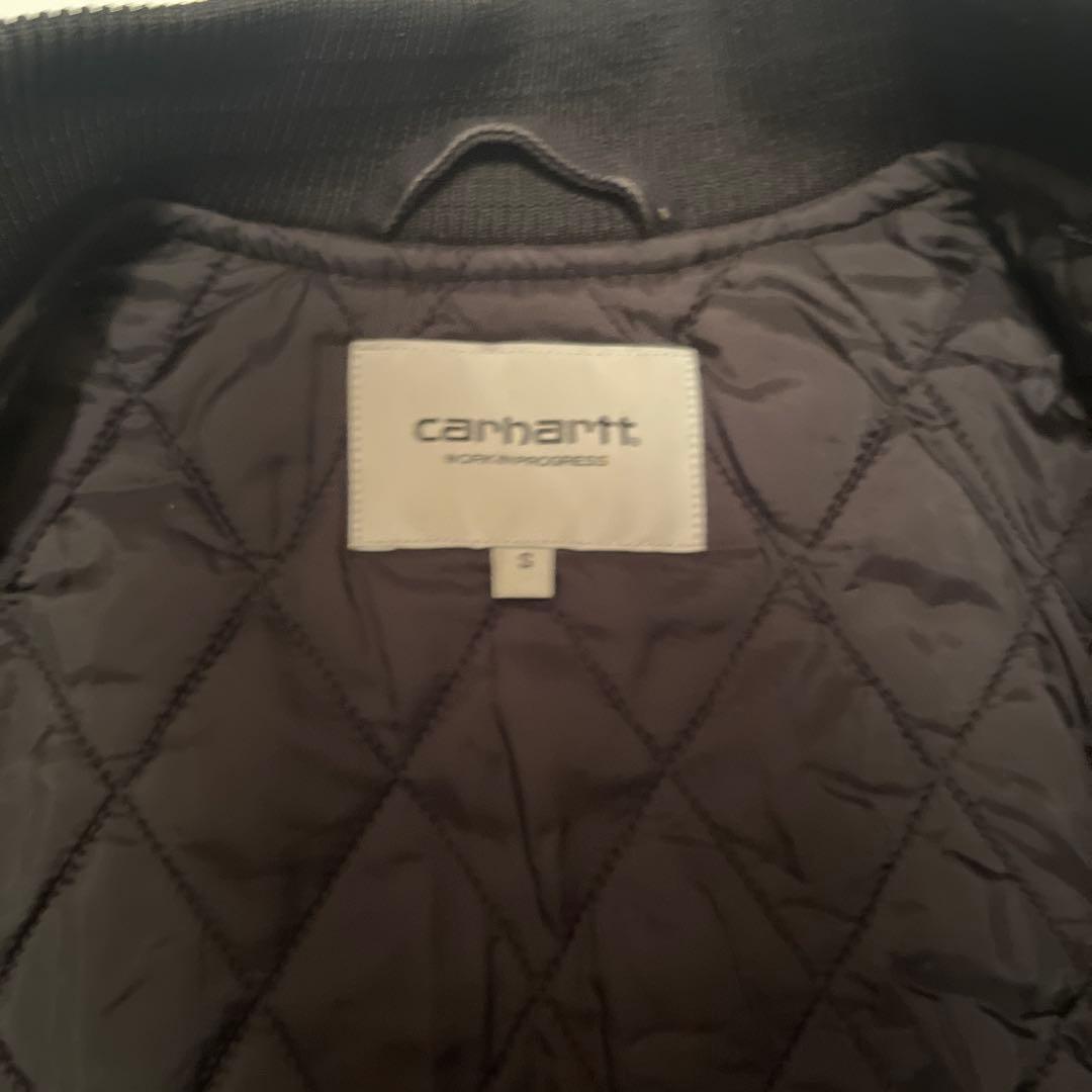 【美品】Carhartt WIP VEST ブラック S 中綿シンサレート 黒