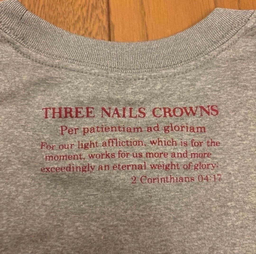 桜美林大学\"Three Nails Crowns\"チームTシャツＳサイズ部員限定