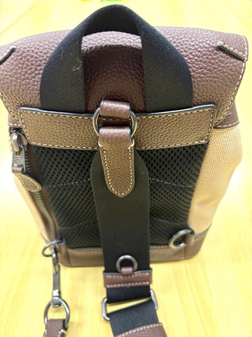美品✨️COACH コーチ ハドソン スモールパック ミニリュック ボディバッグ