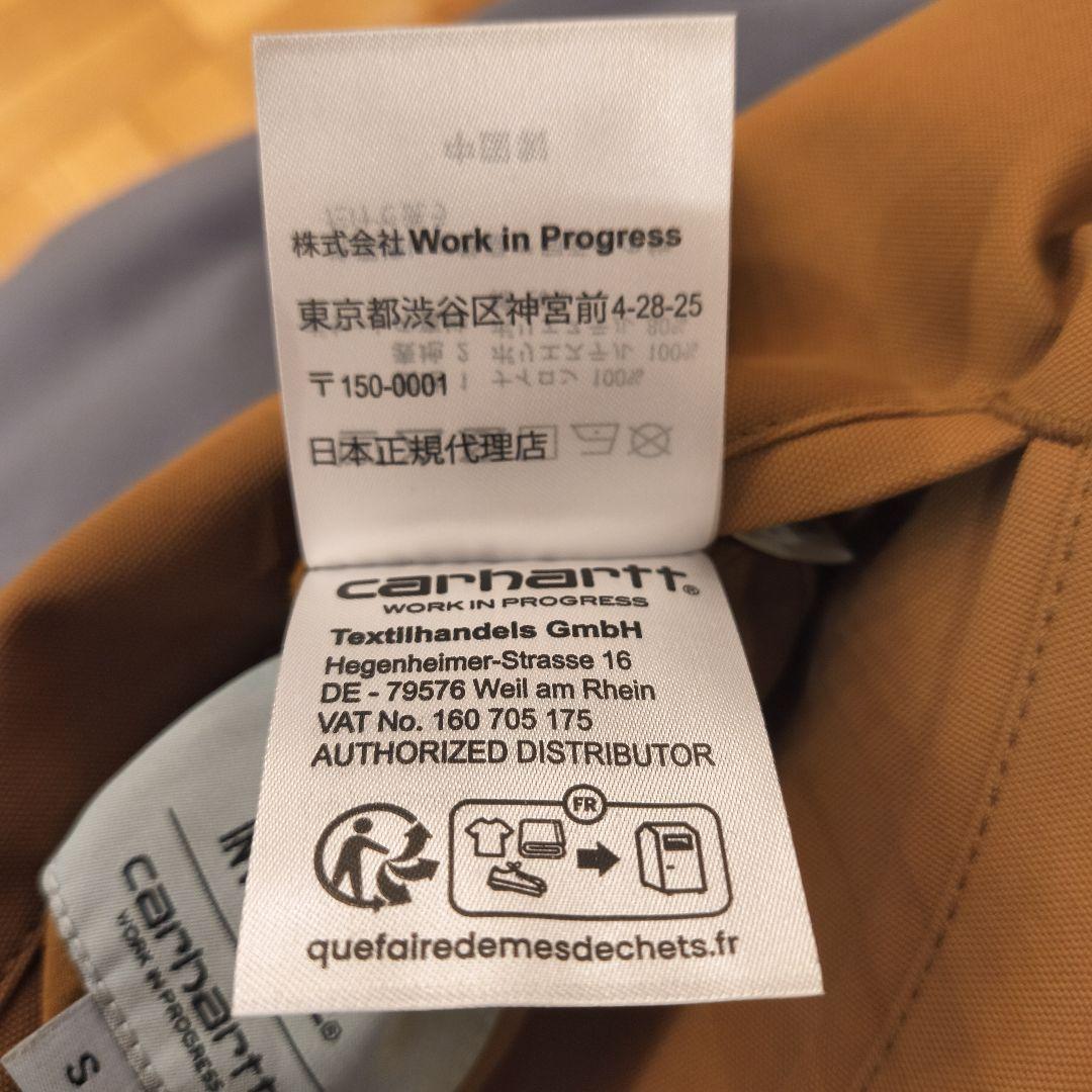 ジャケット・アウター Carhartt WIP INVINCIBLE DETROIT JACKET S