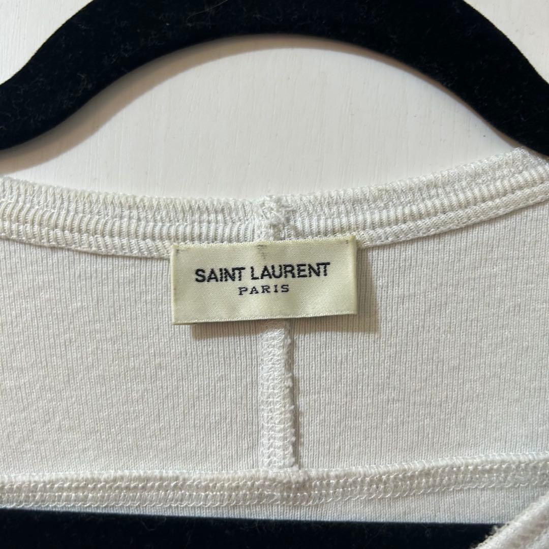 希少品 YSLヴィンテージロゴTシャツ レディース