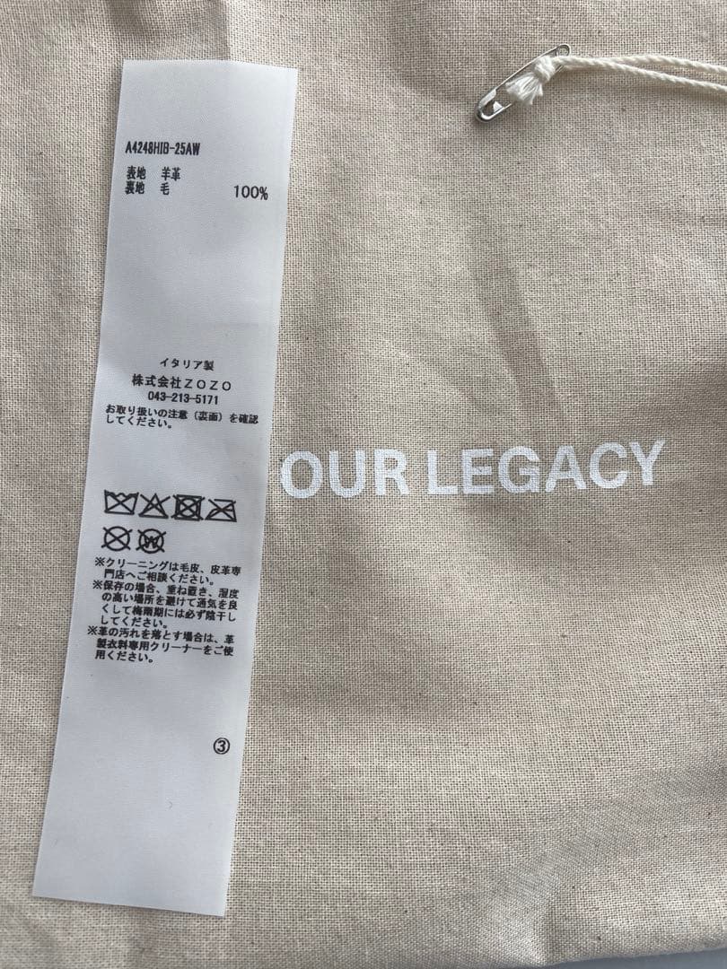 小物 OUR LEGACY HIS GLOVES