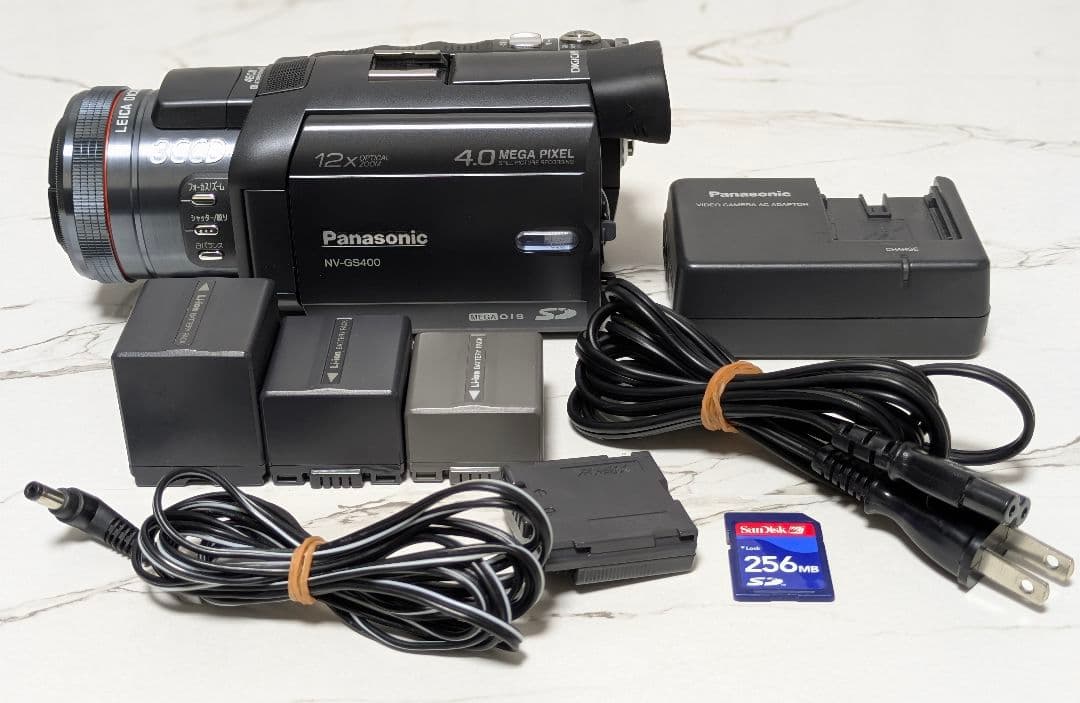 【美品】Panasonic　NV-GS400　MiniDV対応　ブラック