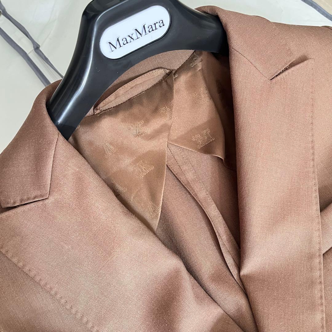 Max Mara palanca 極美品 シルク オリンピア ジャケット 36