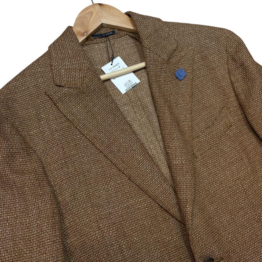 タグ付き新品未使用 LARDINI 現行 テーラードジャケット サイズ48