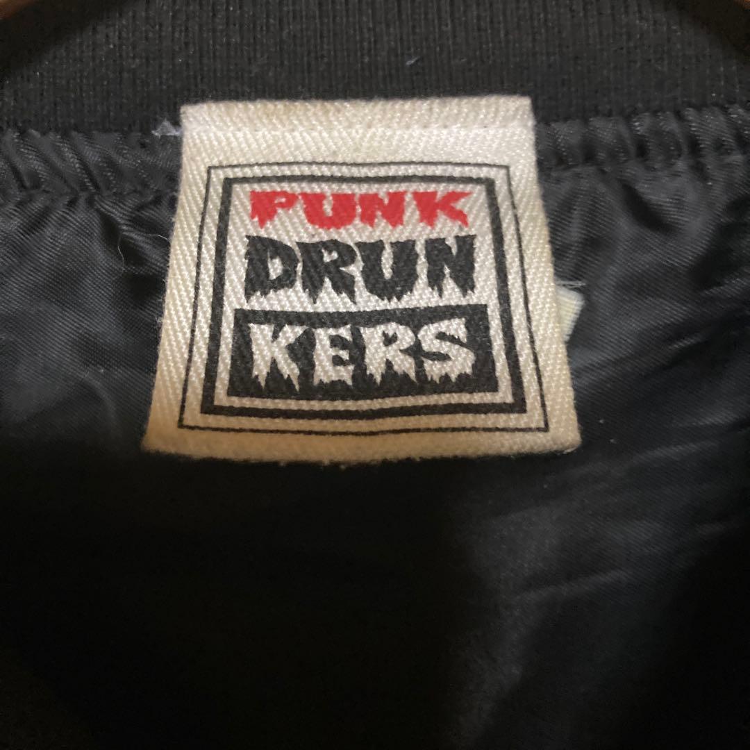 PUNK DRUNKERS ブラック ジャンパー L