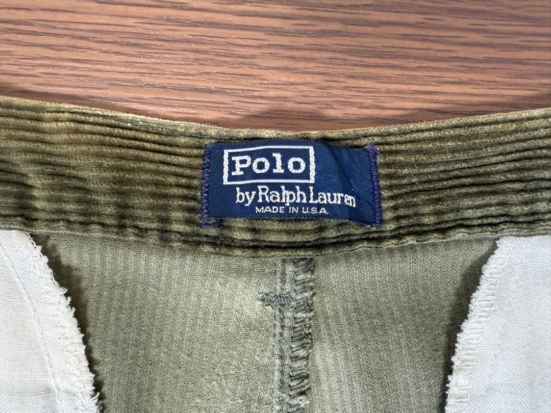 80-90s USA製 Polo byRalphLauren コーデュロイパンツ