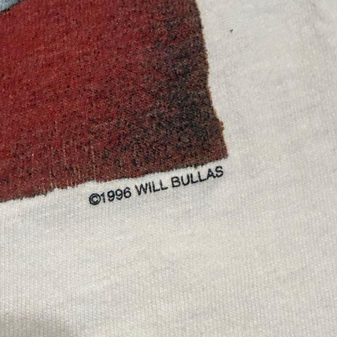 90s WILL BULLAS アートTシャツ duck tape アヒル