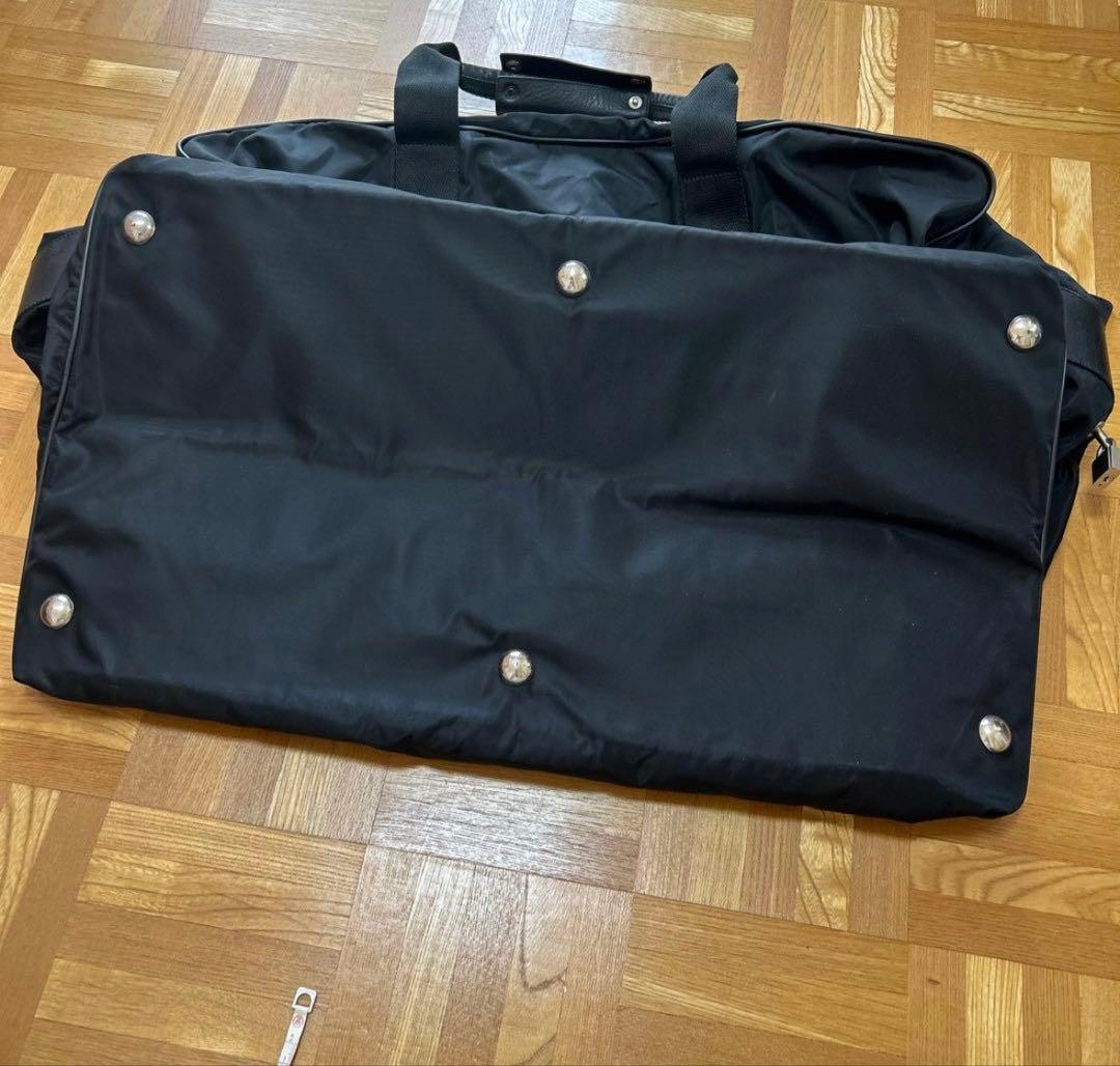 PRADA プラダ　ボストンバッグ　黒　ナイロン製