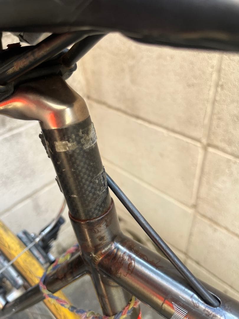 か*か様 Cinelli MASH WORK ほぼ完成車　ピスト　NJS ブルー