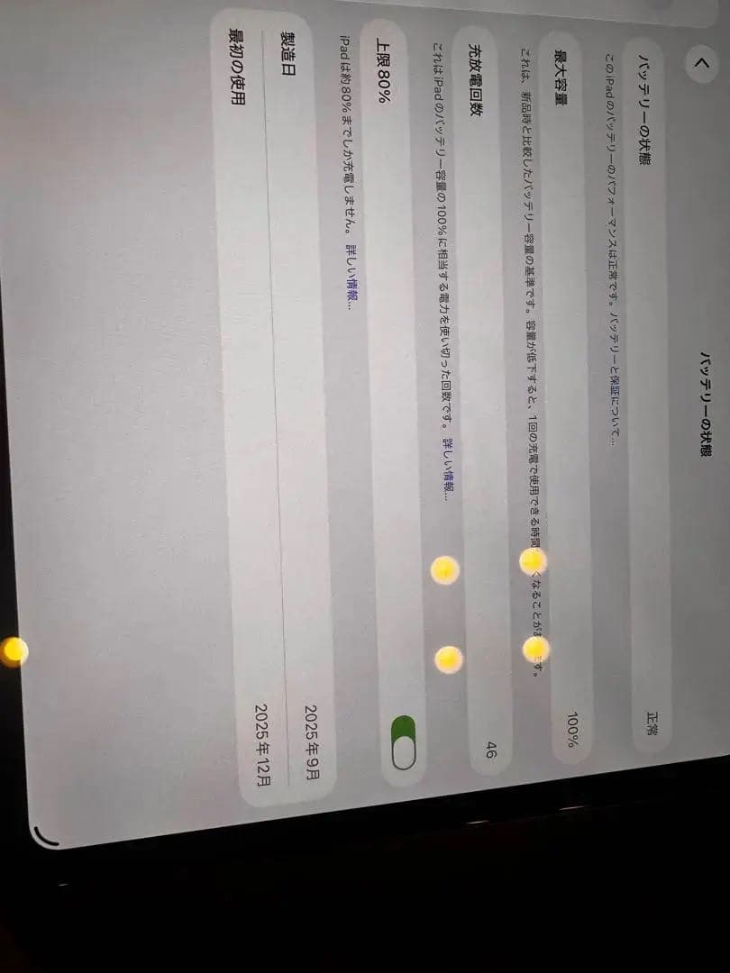 M5 iPad Pro 11インチ セルラー 1TB 標準ガラス