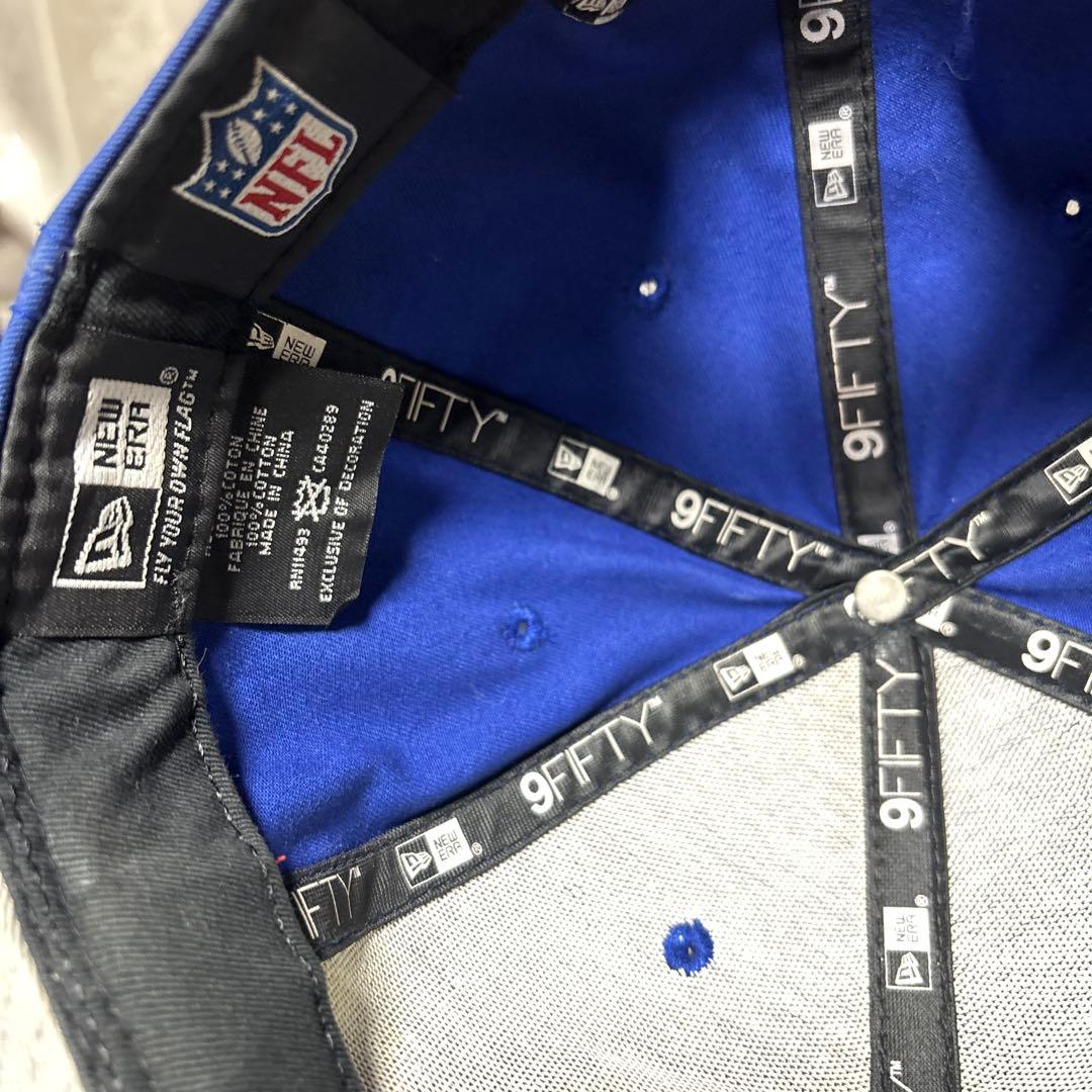 ヴィンテージ　NFL バッファロー・ビルズ　ニューエラ　ブルー　レッド