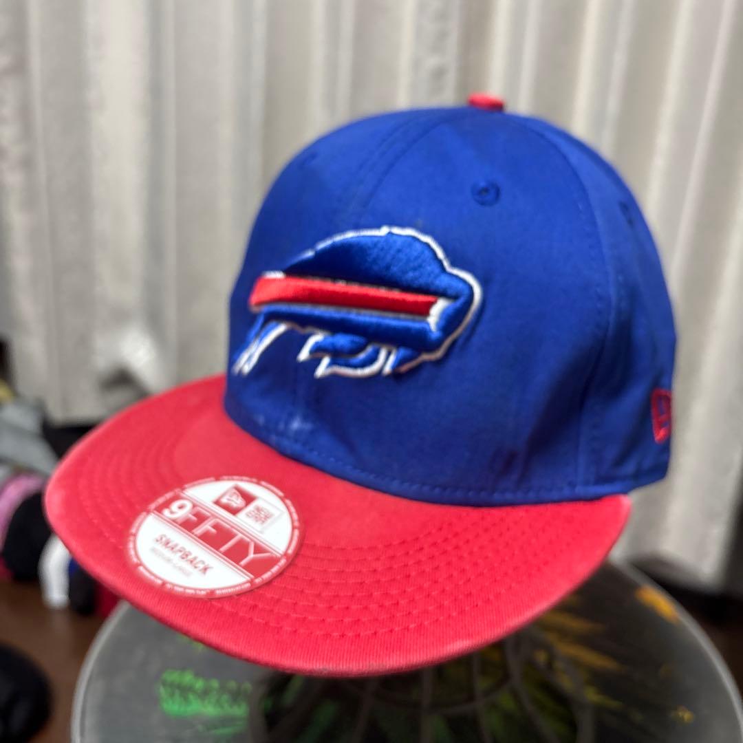 ヴィンテージ　NFL バッファロー・ビルズ　ニューエラ　ブルー　レッド