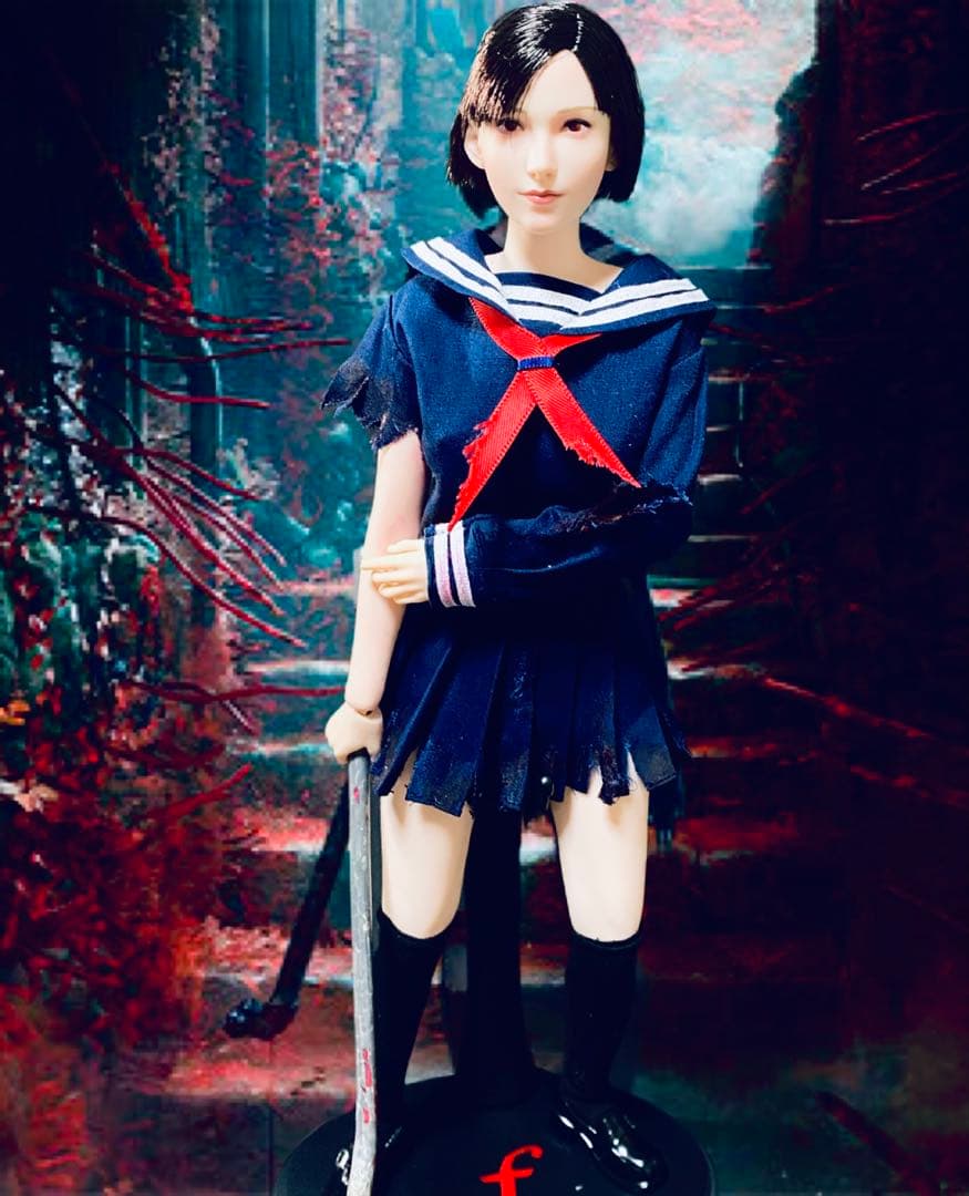 サイレントヒルf 深水雛子　1/6スケール オリジナルカスタマイズ　フィギュア