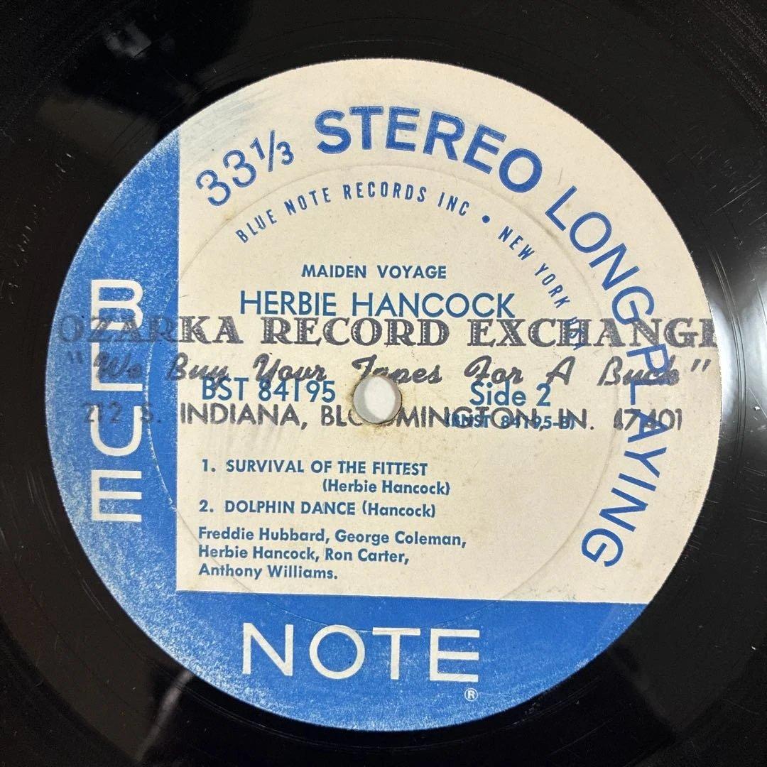ハービーハンコック 名盤 レコード 処女航海 US盤