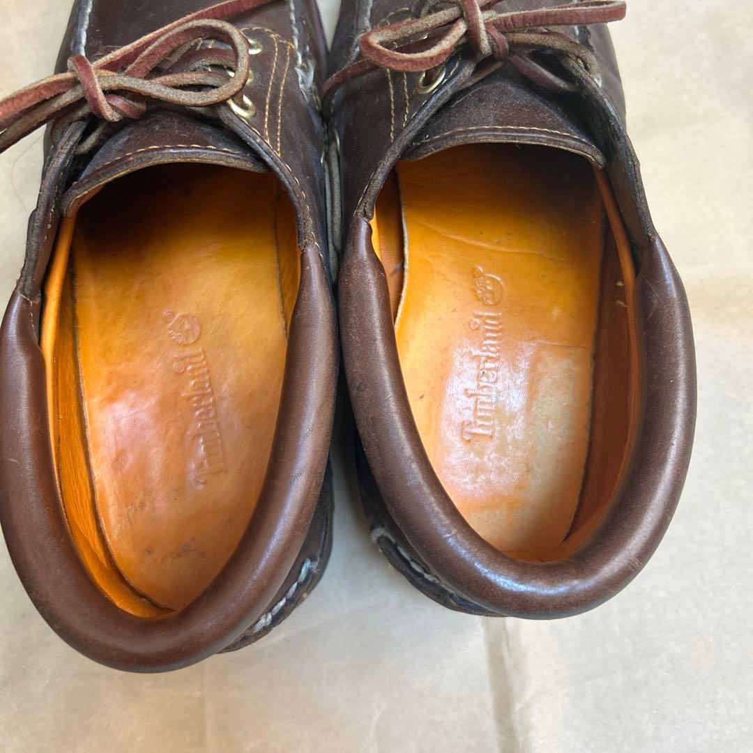 timberland 3eye ブラウン 8W 26cm