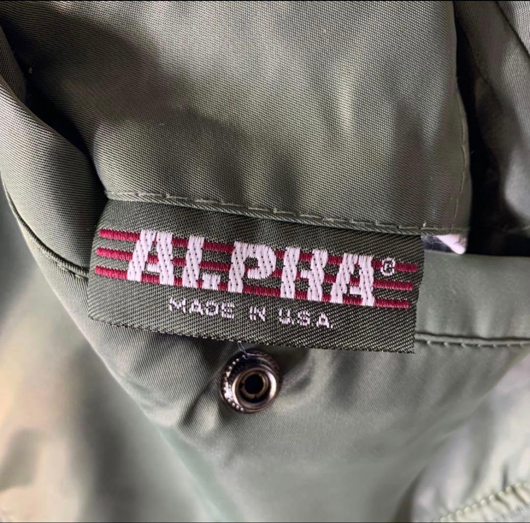 ALPHA INDUSTRIES MA-1 80s USA製フライトジャケットM