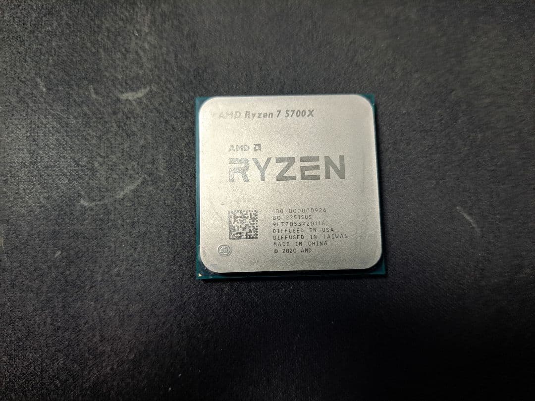 AMD Ryzen 7 5700X ジャンク