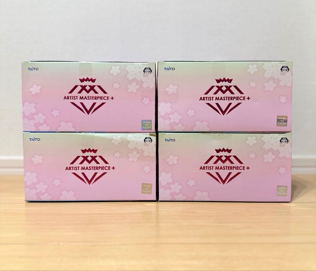 桜ミク AMP+ フィギュア 桜ドレスver. 4体セット　初音ミク　フィギュア