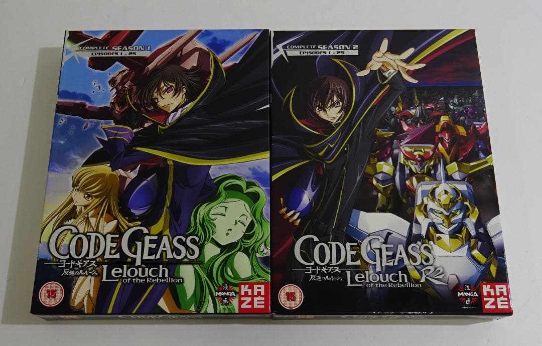 ＜輸入盤＞コードギアス　反逆のルルーシュⅠ・Ⅱ期セット　05250130H03S