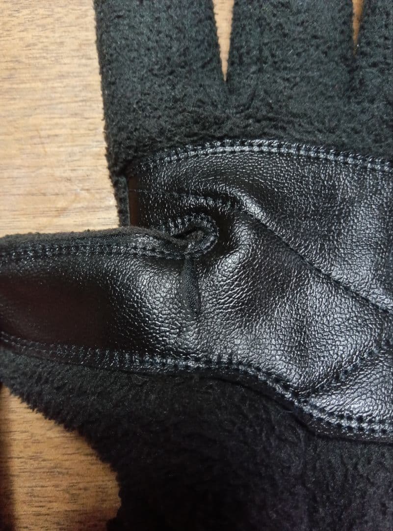 m*3様 supreme TNF gore-tex フリース 手袋 ブラック M