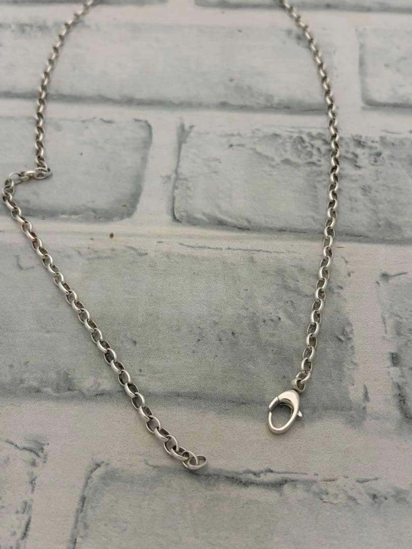 美品　グッチ　GUCCI オーバル　リンクチェーン　ネックレス　55cm