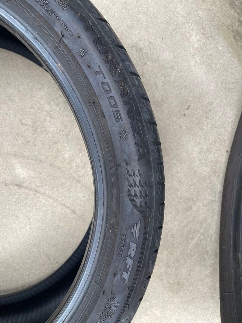 極上中古タイヤ 225/40R18 ブリヂストン トランザ