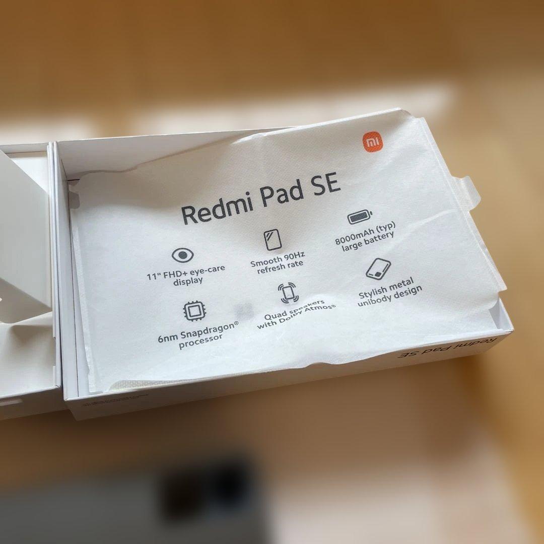 Redmi Pad SE 本体 graphite gray 6GB 128GB
