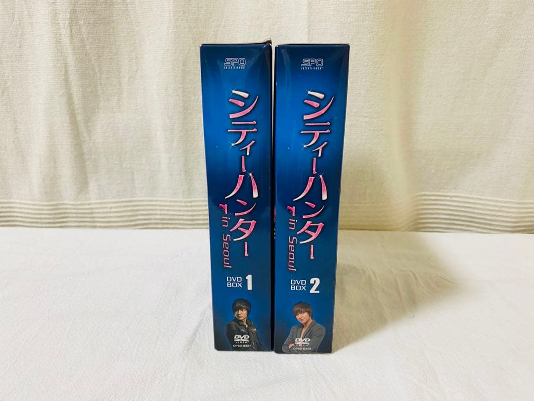 【美品】DVD シティーハンター in Seoul 全巻セット DVDBOX付き