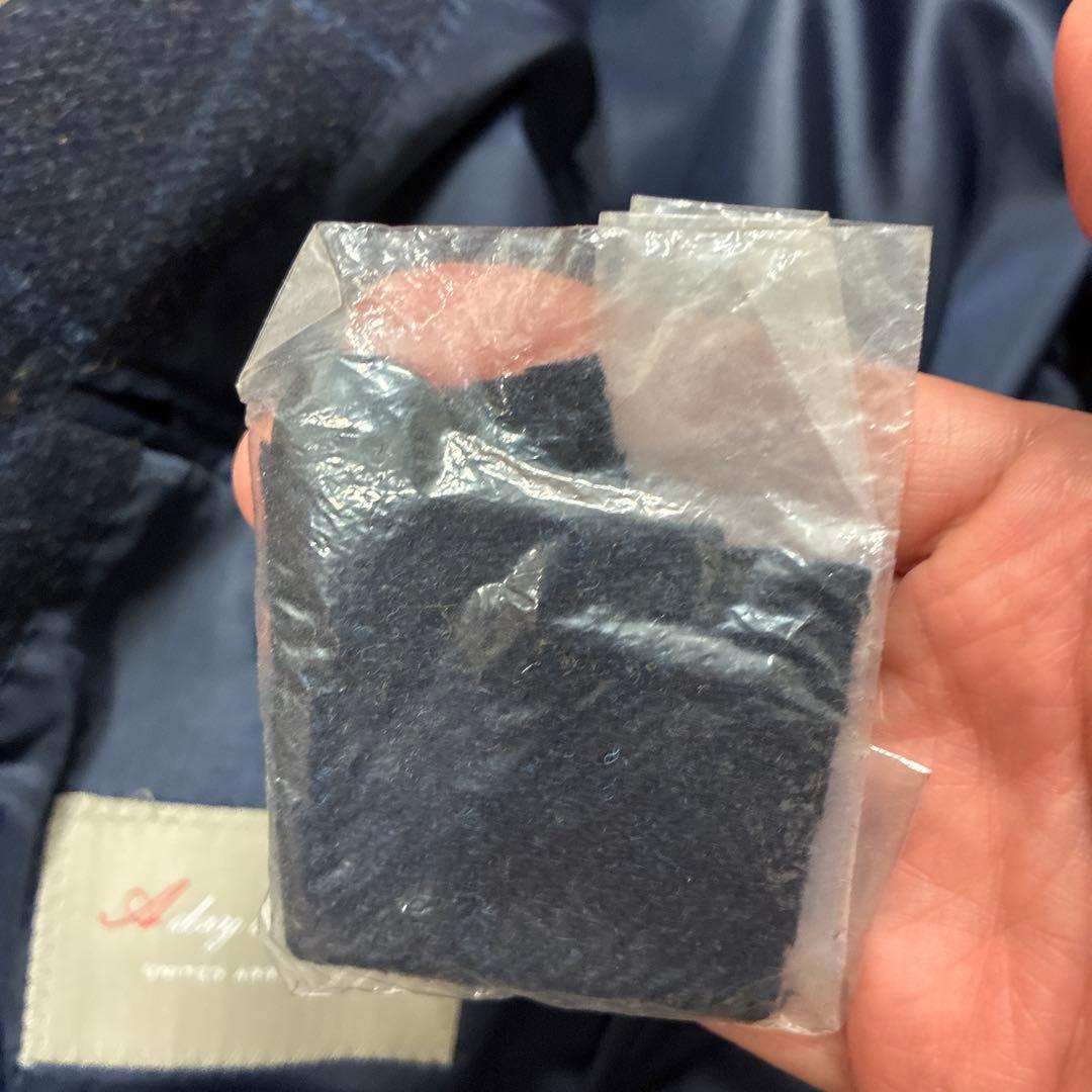 UNITED ARROWS 起毛ウール ウィンドウペン テーラードジャケット