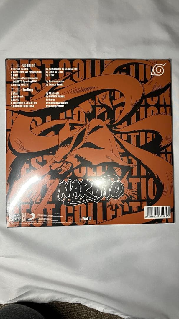 【世界1000枚限定】NARUTO Best Collection ピクチャー盤