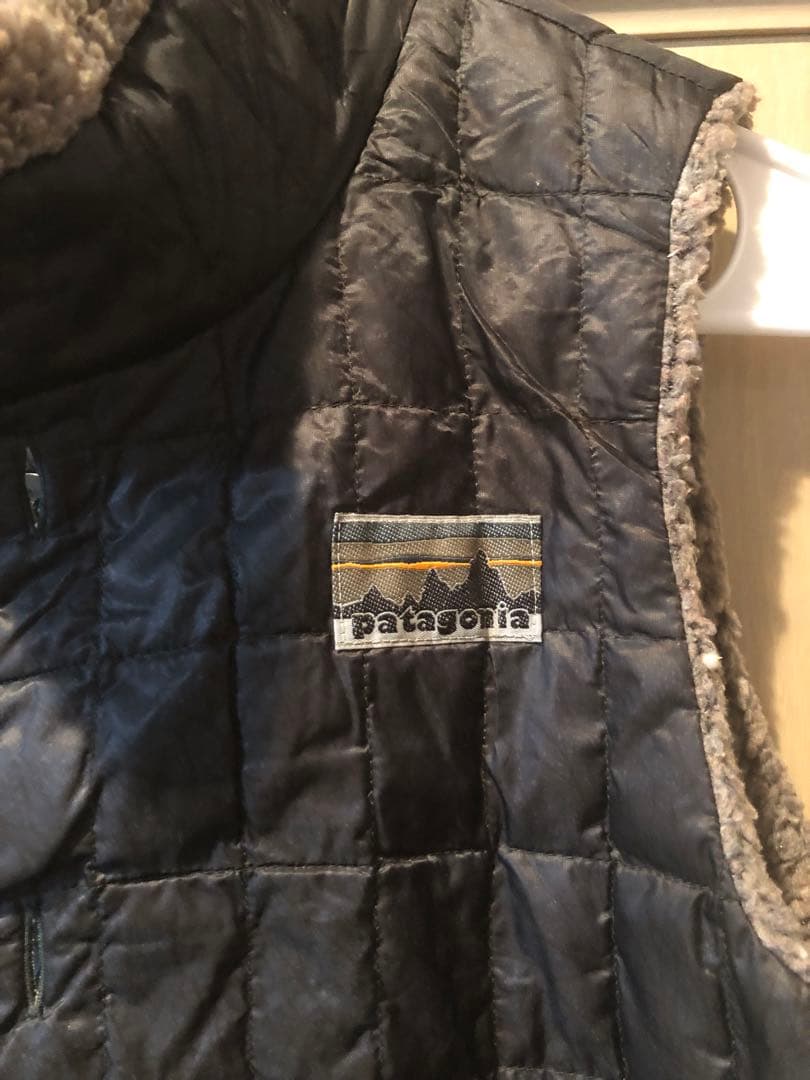 patagonia フリース　リバーシブル　ベスト Mサイズ