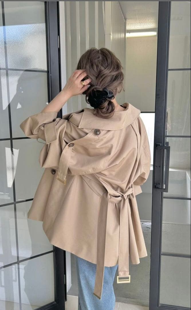 新品★snidel ミドルトレンチコート