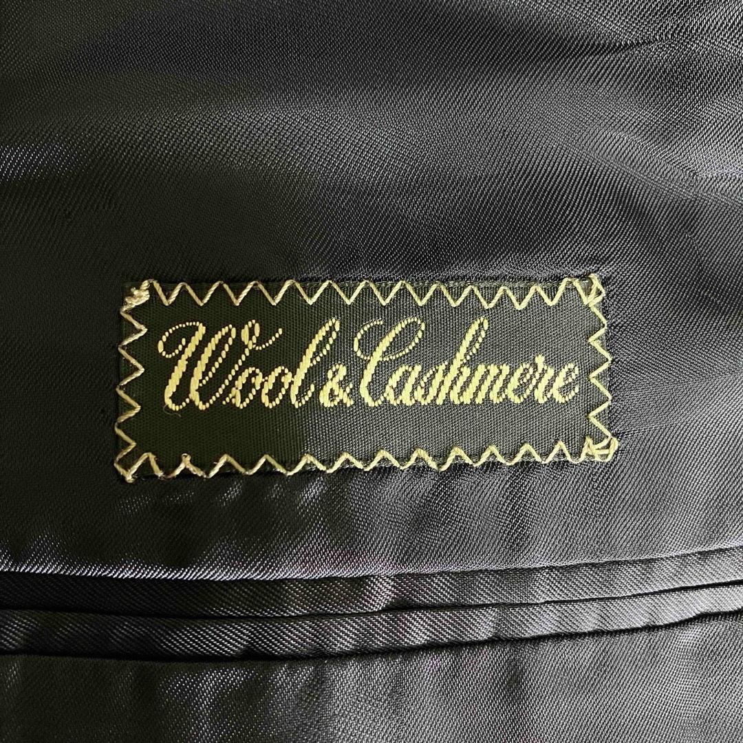美品 エルメネジルド ゼニア　テーラードジャケット カシミヤ ネイビー XL