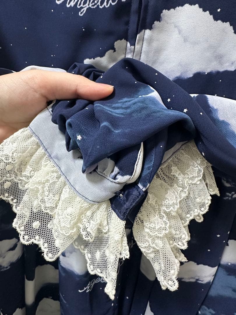 Angelic Pretty misty sky OP &バレッタ